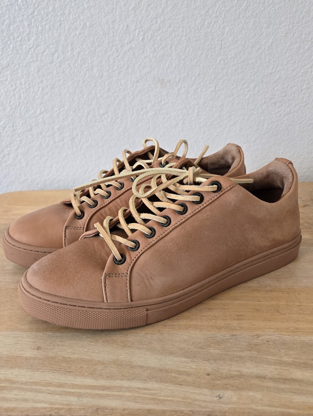Thursday Boot Company Premier Low Top Leather Sneakers Size 7 Burnt Copper